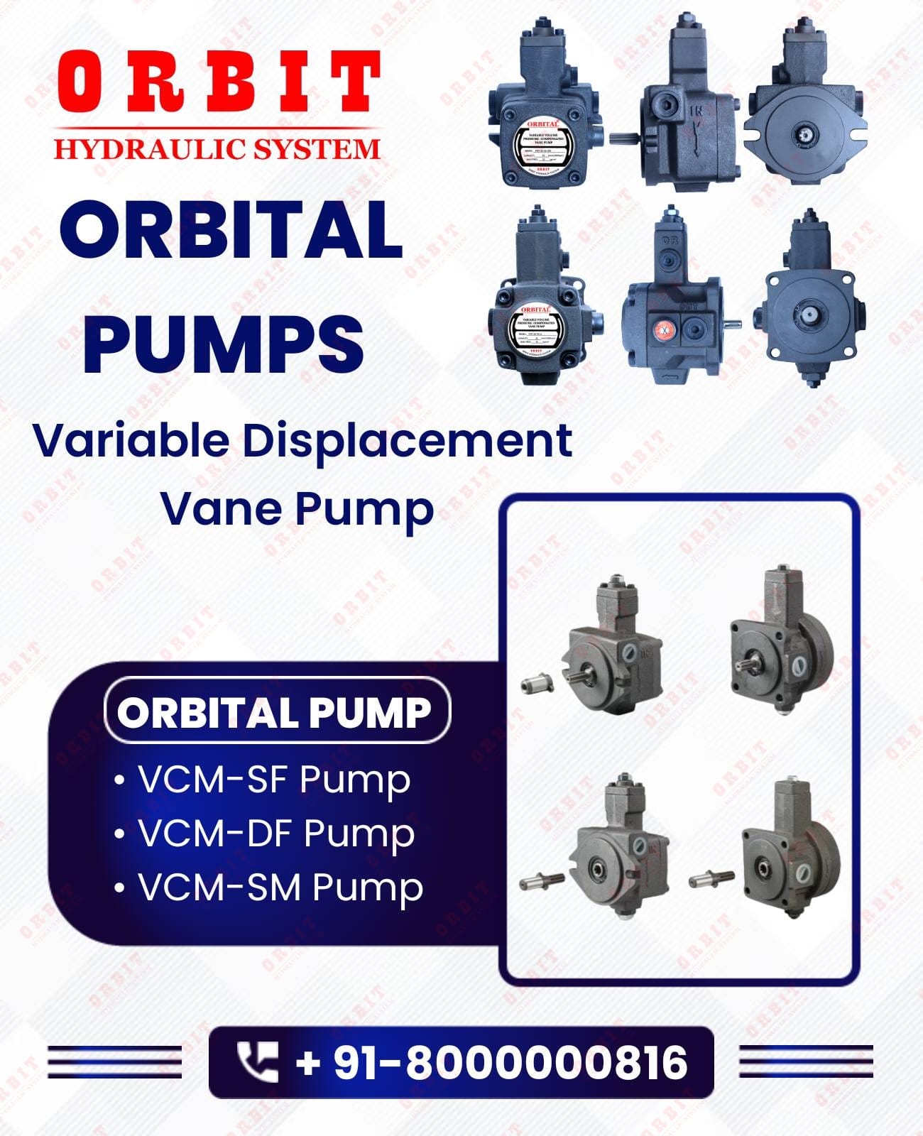 VCM-SF-30C-20 Camel CML Hydraulic Variable Vane Pump